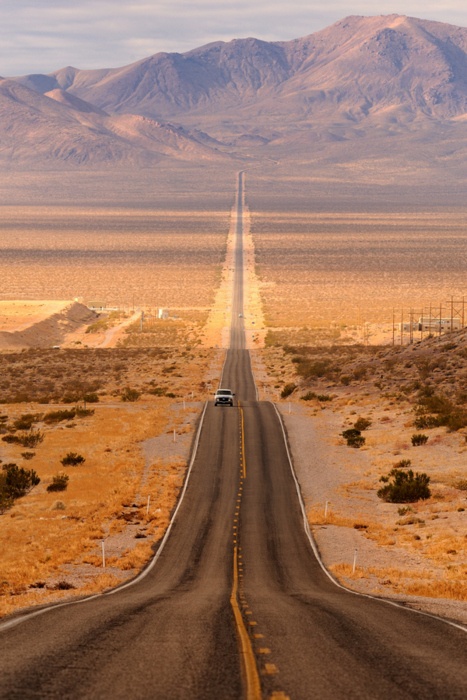 Photo:  long road